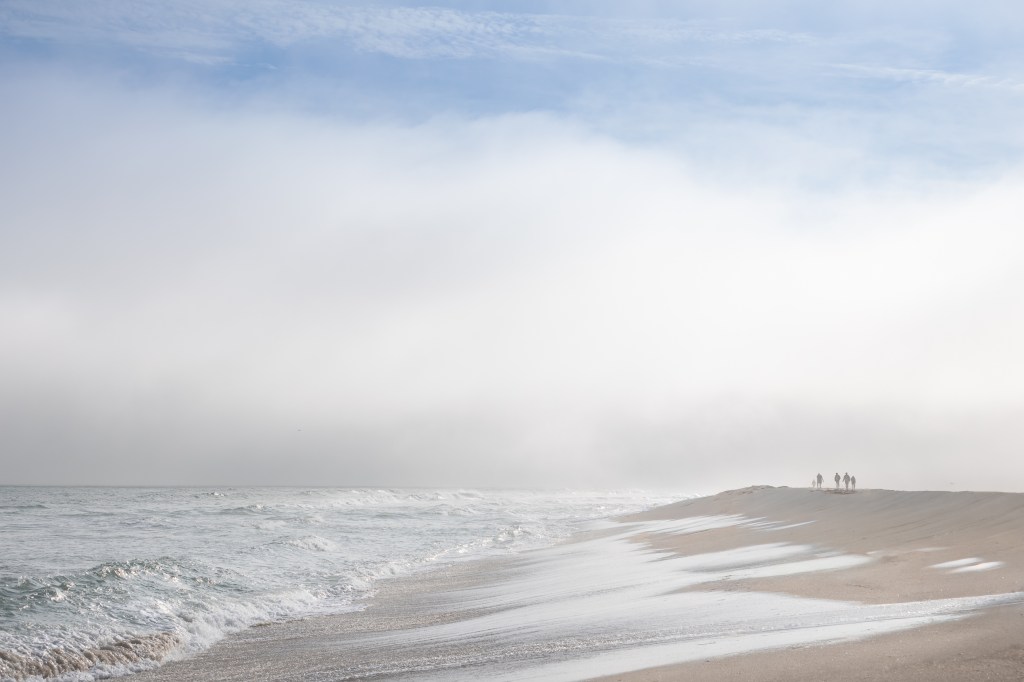 Beach walking, Long Point