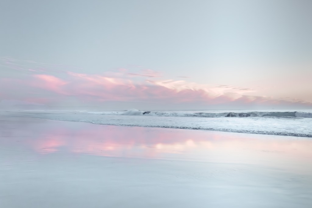 Pink sunset, Solano Beach