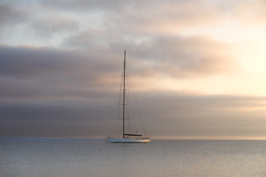 Boat, Vineyard Haven Sunrise