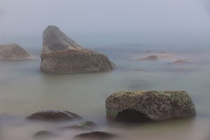 Rocks in Fog II, Aquinnah